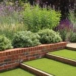 garden design faux grass