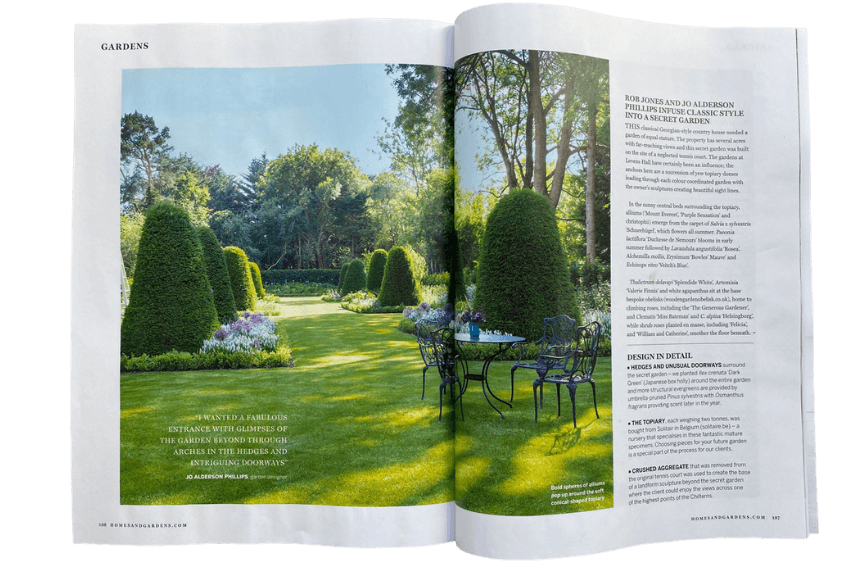 Homes and Gardens feature