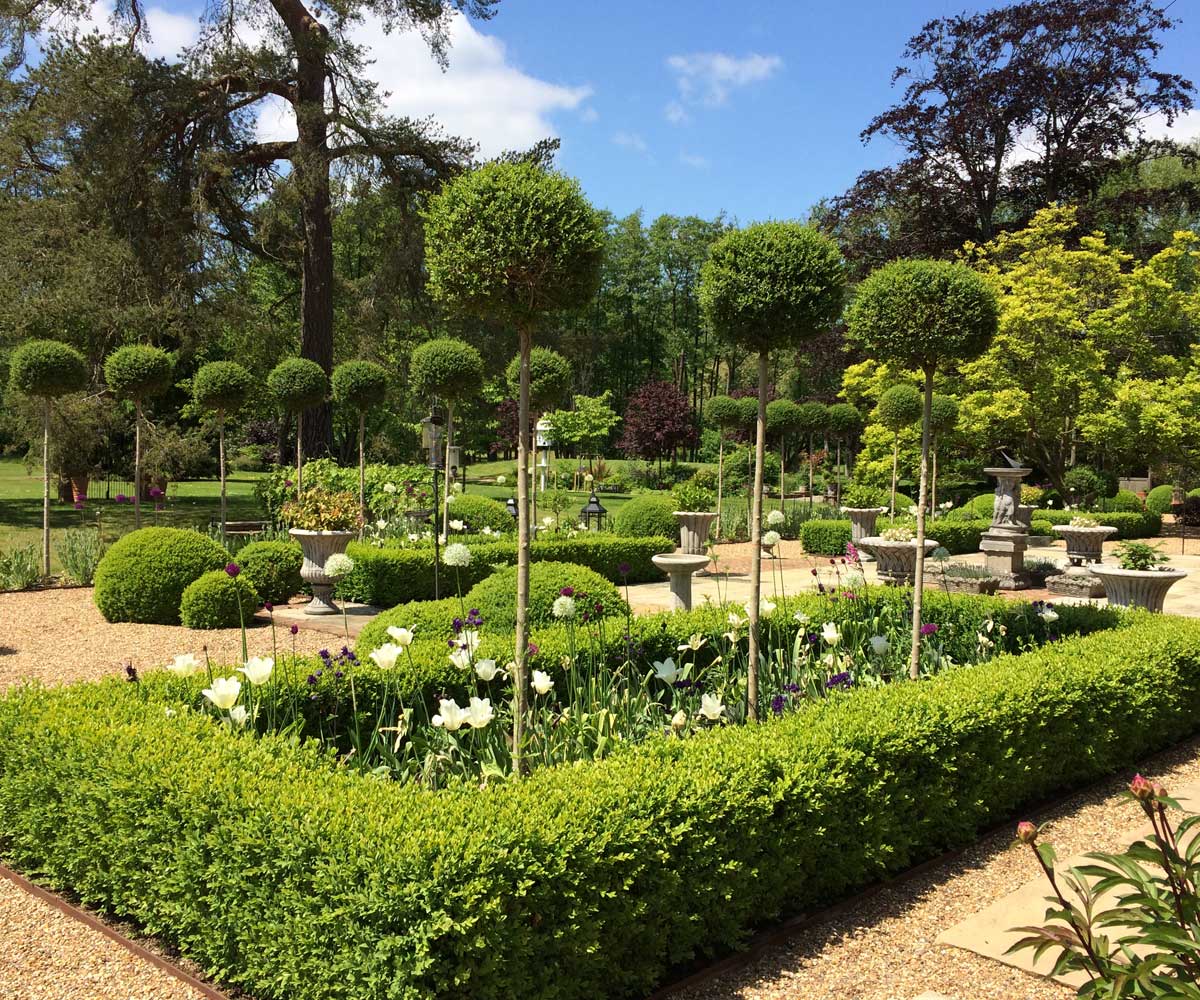 The Parterre; clipped chic
